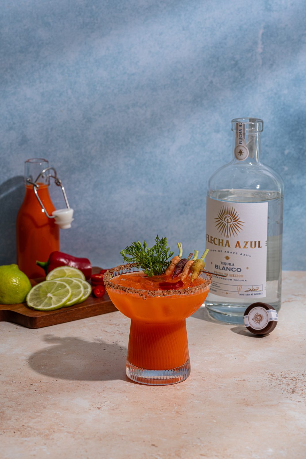 Spicy Carrot Margarita